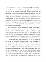 Phân tích về marketing hiện đại, những hiệu quả của công nghệ marketing TRONG GIAN đoạn HIỆN NAY 