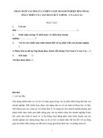 Phân tích vai trò của chiến lược doanh nghiệp đối với sự phát triển của tập đoàn bưu chính – CN lào cai 