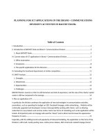 Lập kế hoạch ứng dụng CNTTTT cho hoạt động của ban thương hiệu   truyền thông thuộc ngân hàng bảo việt (BAOVIET bank) e 