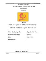 đồ án VMTTVMS đề tài thiết kế tần số tín hiệu hình sin