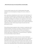 Phân tích tầm quan trọng của xây dựng chiến lược cho doanh nghiệpe 