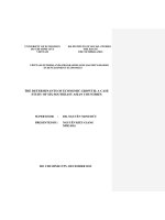 The determinants of economic growth a case study of six southeast asian countries