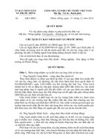 QD  phân công nhiệm vụ địa chính xã