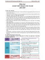 ÔN THI THPT 2019 MÔN NGỮ VĂN