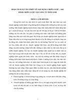 Phân tích sự cần thiết về xây dựng chiến lược – mô hình chiến lược tại công ty trần anh 