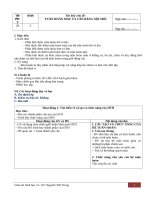 Giao an sinh 11, cơ bản, theo cấu trúc mới 2018 (HK2)