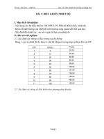 báo cáo thực hành đo lường tự động hóa 