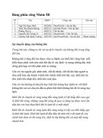 Sự dịch chuyển của không khí trong tầng đối lưu.