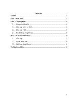 tổng hợp, ðặc tính và khả nãng hoạt ðộng bề mặt của chất hoạt ðộng bề mặt amoni bậc bốn có chứa nhóm hydroxyethyl 