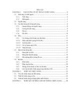 BTL môn kĩ thuật chiếu sáng : Thiết kế hệ thống chiếu sáng cho phòng học