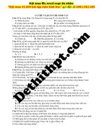 39 câu hỏi trắc nghiệm chương cá thể và quần thể sinh vật   phần 1   thầy thịnh nam   file word có lời giải chi tiết image marked image marked 