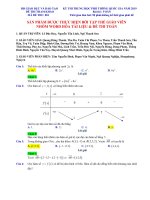 Lời giải chi tiết đề tham khảo kỳ thi THPT quốc gia năm 2019 môn toán 