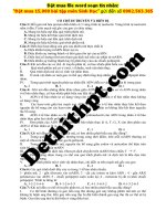 163 bài tập trắc nghiệm chương cơ chế di truyền và biến dị   gv trần thanh thảo   file word có lời giải chi tiết image marked image marked 