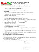 Văn nghệ Đề nghị thực hiện dự án đầu tư Trồng chuối Công nghệ cao 2000 ha tỉnh Bình Phước   www.duanviet.com.vn  0918755356