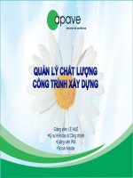 3 Quản lý chất lượng Bất động sản-LÊ HUỆ