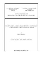 Understanding a behaviour of dividend payout policy in vietnam from various financial models 