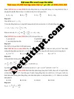 6 câu dòng điện trong các môi trường trích từ đề thi lize vn năm 2018 image marked image marked 