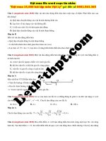 85 câu dao động cơ học trích từ đề thi megabook năm 2018 image marked image marked 