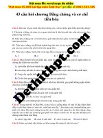 43 câu hỏi trắc nghiệm chương câu hỏi chương bằng chứng và cơ chế tiến hóa   megabook   file word có lời giải chi tiết image marked image marked 