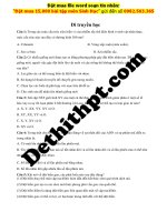 289 câu trắc nghiệm chương di truyền học   gv đinh đức hiền   file word có lời giải chi tiết image marked image marked 