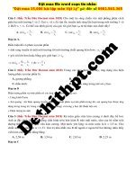 3 câu khúc xạ ánh sáng trích từ đề thi thầy trần đức hocmai năm 2018 image marked image marked 