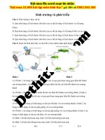 10 câu trắc nghiệm chương sinh trưởng và phát triển   gv đinh đức hiền   file word có lời giải chi tiết image marked image marked 