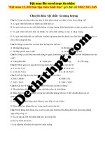 86 câu trắc nghiệm chương chuyển hóa vật chất và năng lượng   gv đinh đức hiền   file word có lời giải chi tiết image marked image marked 