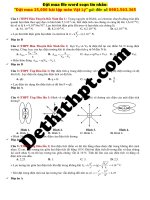 75 câu điện TÍCH điện TRƯỜNG từ đề thi thử các trường không chuyên năm 2018 image marked image marked 