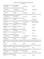 Đề thi chính thức môn hóa học THPT quốc gia năm 2018   mã 203   file word có lời giải (miễn phí) 