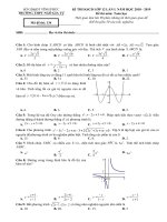 Đề thi thử THPT QG 2019   môn toán   THPT ngô gia tự   vĩnh phúc   lần 1   file word có lời giải chi tiết (MIỄN PHÍ) 