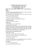 TUẦN 3 MÙA HÈ TUYỆT VỜI