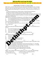 144 bài tập trắc nghiệm chương chuyển hóa vật chất và năng lượng   gv trần thanh thảo   file word có lời giải chi tiết image marked image marked 