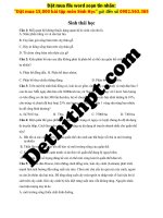 83 câu trắc nghiệm chương sinh thái học   gv đinh đức hiền   file word có lời giải chi tiết image marked image marked 