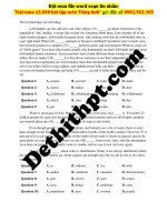 11 bài tìm từ thích hợp vào chỗ trống cô nguyễn phương   file word có lời giải chi tiết image marked image marked 