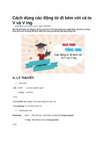 Cách dùng các động từ đi kèm với cả to v và v ing