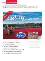 Marketing management part 7 communicating value 