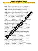 24 câu trắc nghiệm từ đồng nghĩa gv phan điệu   moon   file word có lời giải chi tiết image marked image marked 