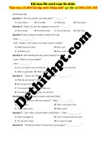 21 câu hỏi giao tiếp cô nguyễn phương   file word có lời giải chi tiết image marked image marked 