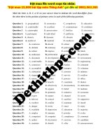 68 câu trắc nghiêm câu trọng âm   các trường chuyên   file word có lời giải chi tiết image marked image marked 