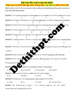 99 câu trắc nghiêm sửa lỗi sai   các trường chuyên   file word có lời giải chi tiết image marked image marked 