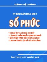 Chuyên đề số phức ( đặng việt đông)