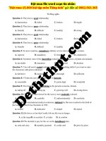 30 câu từ đồng nghĩa thầy hiếu   hocmai   file word có lời giải chi tiết image marked image marked 