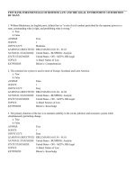 Test bank for essentials of business law and the legal environment 12th edition by mann 