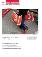 Marketing management part 2 capturing marketing insights 