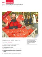 Marketing management part 6 delivering value 