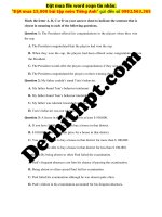 90 câu trắc nghiệm viết lại câu với nghĩa không đổi   gv nguyễn quỳnh trang   file word có lời giải chi tiết image marked image marked 