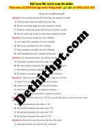 70 câu trắc nghiệm viết lại câu với nghĩa không đổi đề mega   file word có lời giải chi tiết image marked image marked 