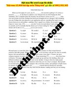 55 câu hỏi hoàn thành đoạn văn thầy đại lợi   file word có lời giải chi tiết image marked image marked 