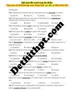 40 câu từ đồng nghĩa cô mai phương   moon   file word có lời giải chi tiết image marked image marked 