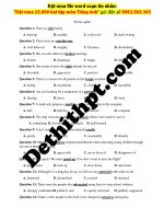 30 câu về từ trái nghĩa thầy HIếu   hocmai   file word có lời giải chi tiết image marked image marked 